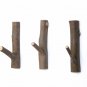 Decorative Wood Adhesive Hooks, Creative Vintage Wall Hooks, Key Holder, Stro...