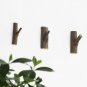Decorative Wood Adhesive Hooks, Creative Vintage Wall Hooks, Key Holder, Stro...