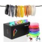 Pxmalion PLA 3D Pen Filament Refills, 780 Feet, 24 Colors, 1.75mm PLA Filamen...