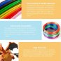 Pxmalion PLA 3D Pen Filament Refills, 780 Feet, 24 Colors, 1.75mm PLA Filamen...