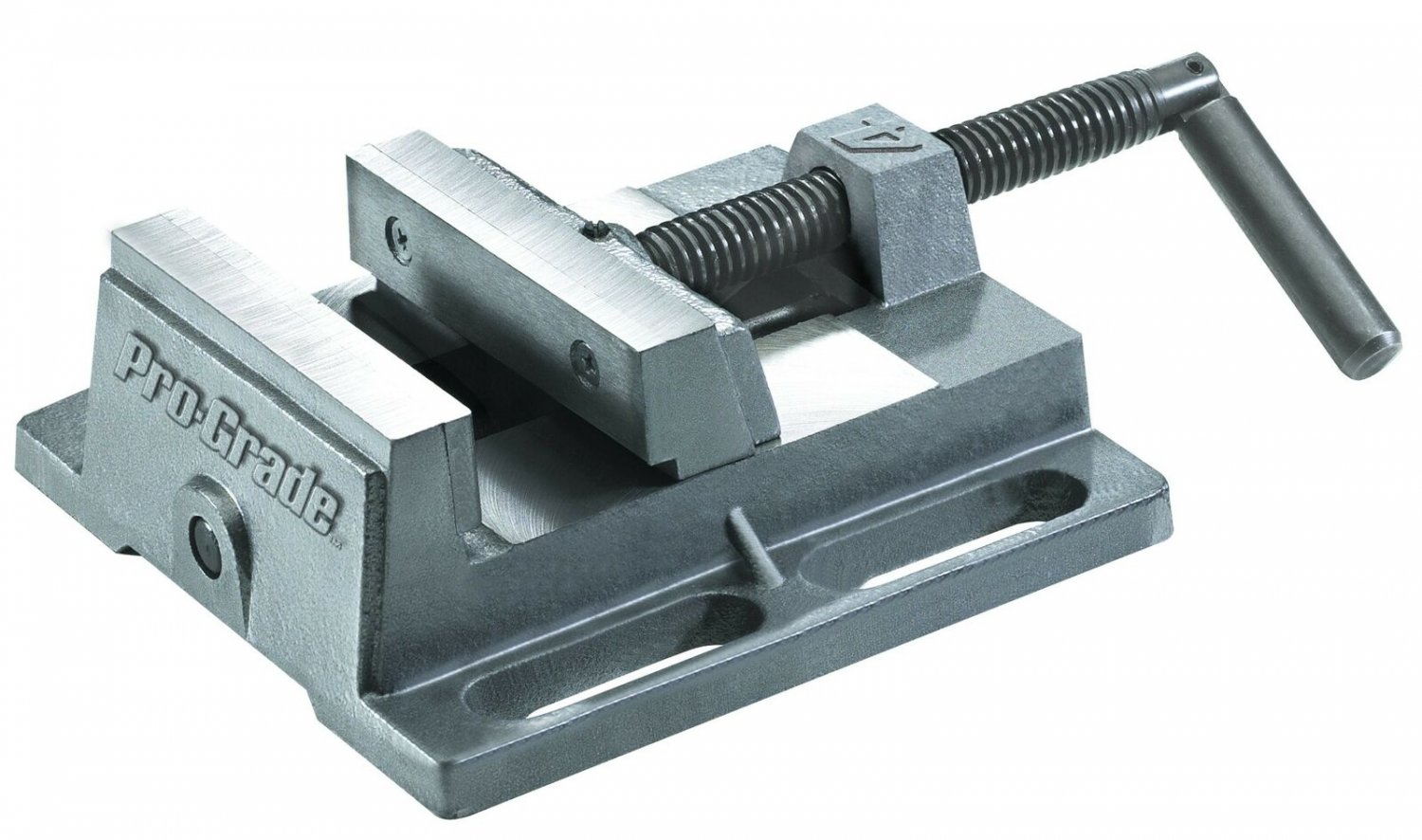Pro-Grade 59120 Flat Drill Press Vice, 4-Inch 6"