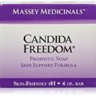 Three (3) Bars of Candida Freedom Probiotic Soap 4 oz - 3 bars