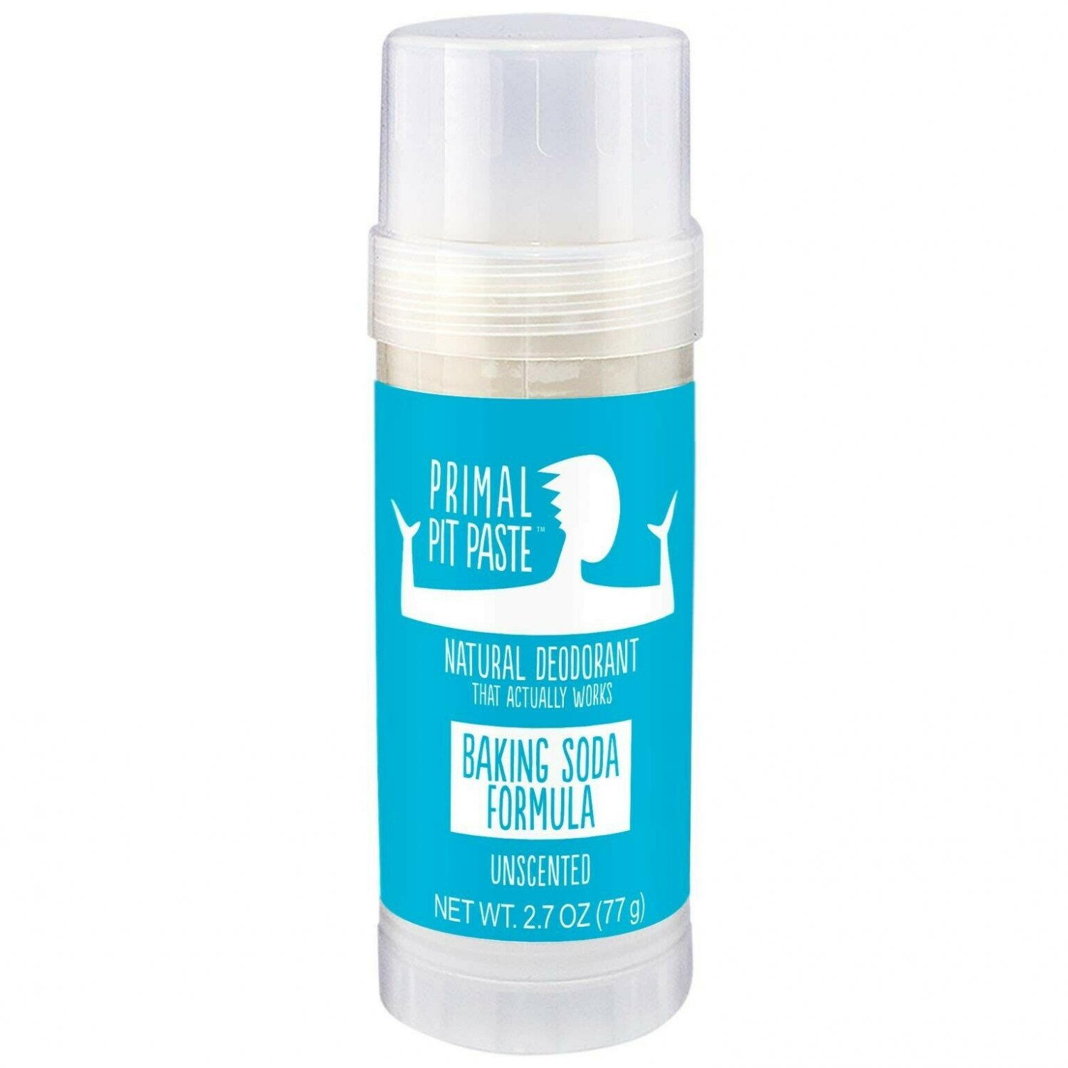 Primal Pit Paste All-Natural Deodorant - Aluminum & Paraben Free - Unscented ...