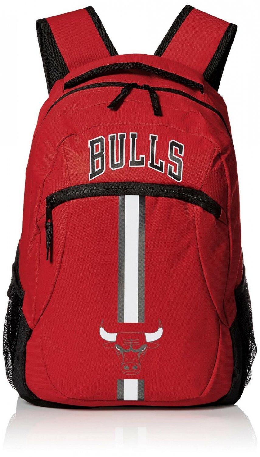 FOCO NBA Unisex Action Backpack Chicago Bulls One Size Team Color