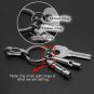 TI-EDC Split Rings Titanium Small Key Rings Pack of 10 (10mm) 10mm