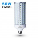 DooVii 50 Watt(330 Watt Equivalent) LED Corn Bulb,5000 Lumen 6500K,Cool Dayli...