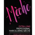 Colortrak Professional Reusable Hair Coloring Meche Sheets, Extra Long 5" x 1...