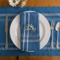 DII 100% Cotton Machine Washable, Everyday French Stripe Placemat for Dinner ...
