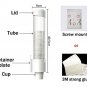 Cup Dispenser, Pevor Paste or Screw Plate Mountable Cup Holder Fits 3oz - 7oz...