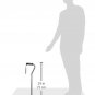 Hugo Mobility Quadpod Offset Cane with Ultra Stable Cane Tip, Smoke