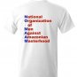 NO MA'AM Funny Bundy Joke Parody Party - Mens Cotton T-Shirt Medium White