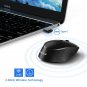Rechargeable Type C Wireless Mouse, Jelly Comb 2.4GHz USB C Wireless Mouse Co...