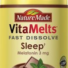 Nature Made VitaMelts Fast Dissolve Melatonin 3 mg. (Sleep) 100ct