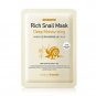 MOTHER MADE Deep Moisturizing Rich Snail Face Sheet Mask with Snail Secretion...