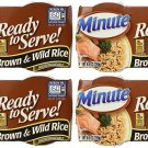 Minute Ready to Serve Brown & Wild Rice 2 - 4.4 oz cups (Pack of 8)