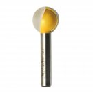Kempston 208031 Plunge Cutting Ball Bit, 1/4-Inch Shank, 5/8-Inch Cutting Dia...