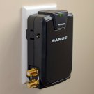 SANUS Low Profile On-Wall AV Surge Protector with 1080J of Fireproof Protecti...