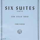Bach, JS - 6 Cello Suites BWV 1007 for Cello - Arranged by Fournier - Interna...