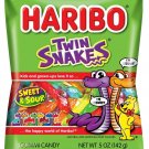 Haribo Gummi Candy, Twin Snakes Sweet & Sour, 5 oz. Bag (Pack of 12)