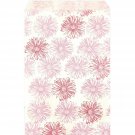 Caddy Bay Collection 200 pcs Flower Paper Gift Bags Shopping Sales Tote Bags ...