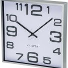 Bernhard Products Large Wall Clock, 11 Inch Modern Large Square Elegant Wall ...