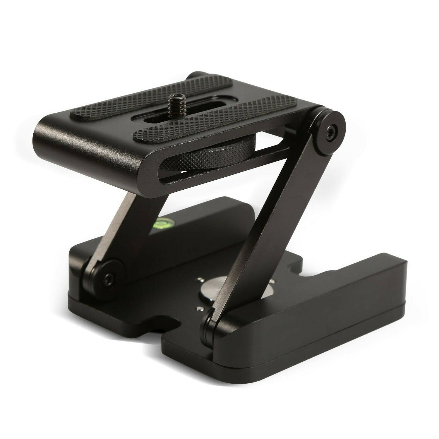 Universal Quick Release Plate, Aluminum Folding Z Flex Tilt Head Camera Brack...
