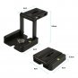 Universal Quick Release Plate, Aluminum Folding Z Flex Tilt Head Camera Brack...