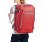 AmazonBasics Carry On Travel Backpack - Red