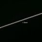 Shappy 33 Feet Silver Plated Cable Chain Necklace with 30 Jump Rings and 20 L...