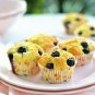 Silicone Mini Muffin Pan Silicone Molds, 2 Pack Silicone Mini Cupcake Pan wit...