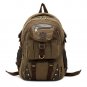DRF Vintage Canvas Backpack Tactical Military Style 15.6 Laptop School Bag Ru...
