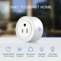 Smart Plug 2 Pack Wi-Fi Enabled Mini Smart Socket Compatible with Amazon Alex...