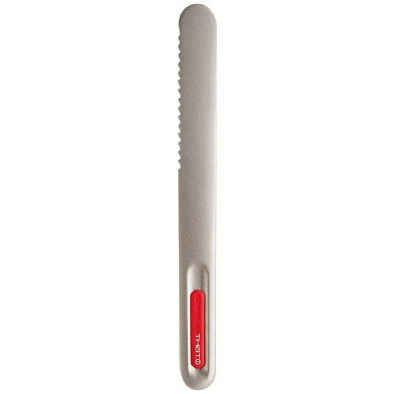 THAT Inventions Spread That Serrated Warming Butter Knife and Spreader, Red