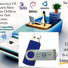 Linux 6-in-1 Operating Systems Collection Install / Recovery MultiBoot Bootab...