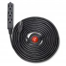NEW! Electes 15 Feet 3 Grounded Outlets Extension Cord with Foot Switch and L...