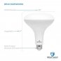 Great Eagle R40 or BR40 LED Bulb, 15W (120W Equivalent), 1480 Lumens, Brighte...