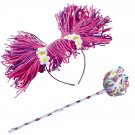 Abby Cadabby Headband and Wand - Child Std. One Size Blue