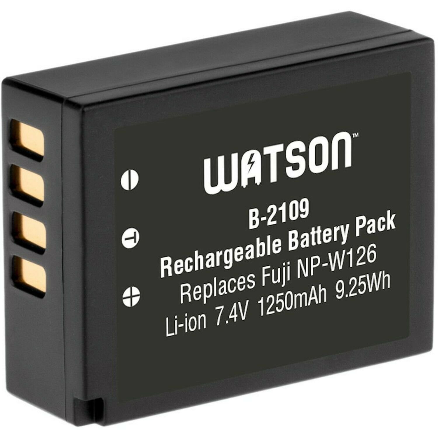Watson NP-W126 Lithium-Ion Battery Pack (7.4V, 1120mAh) -Replacement for Fuji...