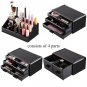 Readaeer Makeup Cosmetic Organizer Storage Drawers Display Boxes Case with 12...