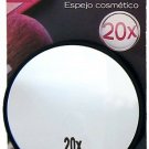 Swissco suction cup mirror. 20x magnification, 3 1/2'' diameter Colors May Vary