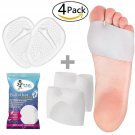 Half Toe Gel Forefoot Shoe Insole Half Toe Sleeve Metatarsal Pads Ball of Foo...
