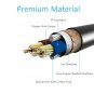 3.2 ft Flexible DMX Cable, JLPOW Gold-Plated 3 Pin Male to Female XLR Cable D...