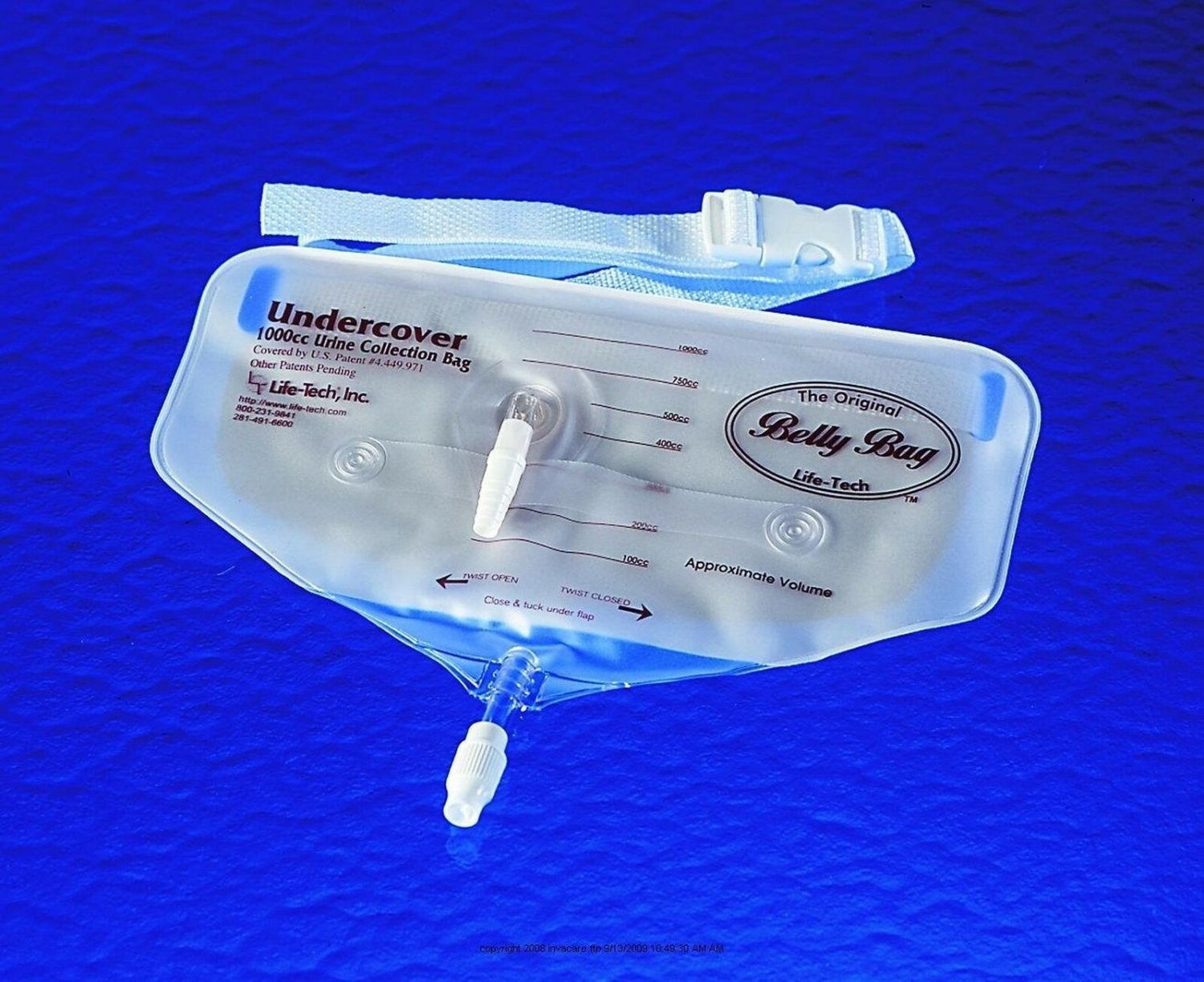 Rusch - Teleflex B1000 Belly Bag Urine Bag, Bellybag Drnbag 1000cc