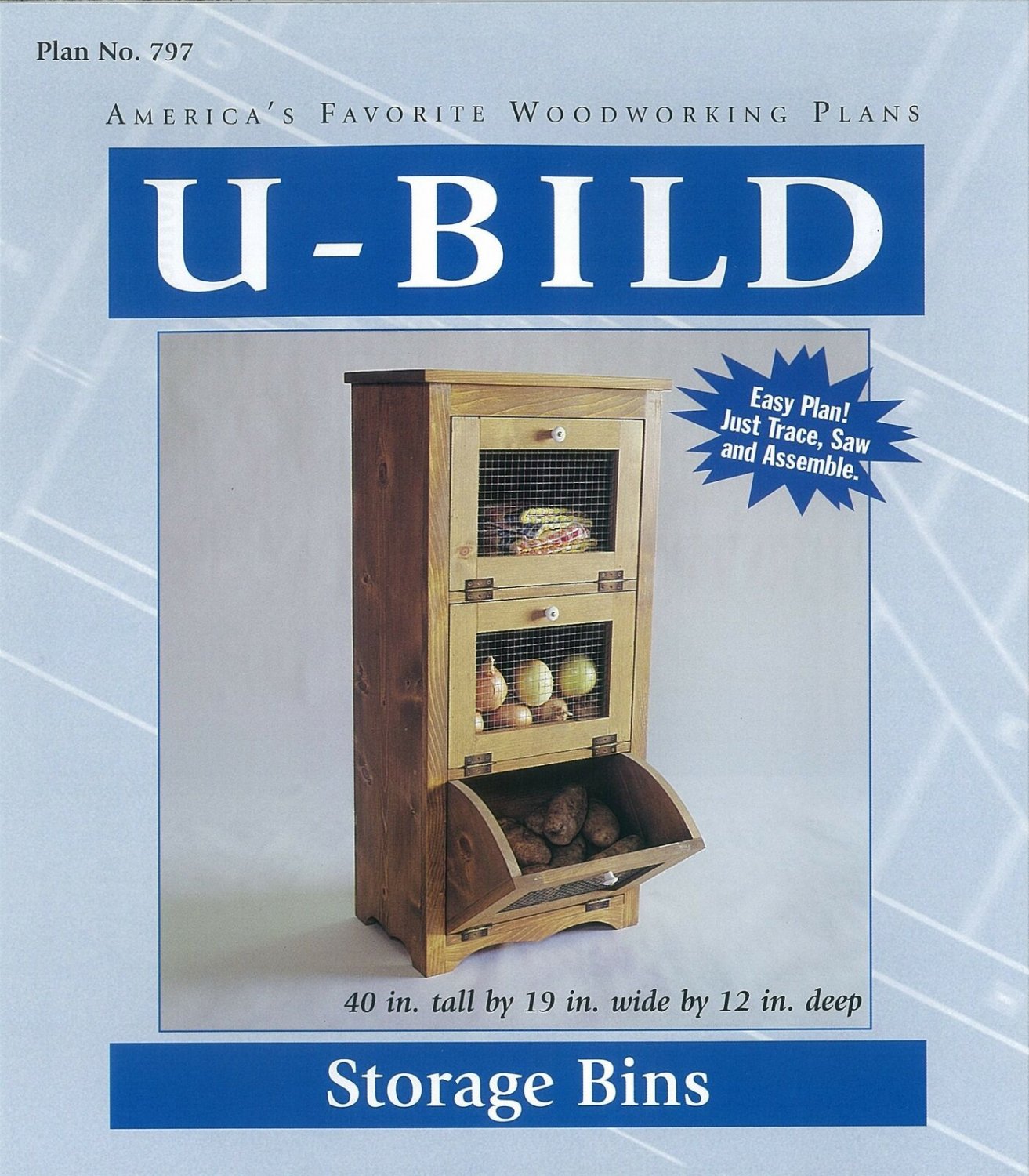 U-Bild 797 Storage Bins Project Plan