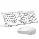 JOYACCESS Wireless Keyboard and Mouse Combo,Slim Wireless Keyboard Mouse with...
