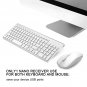 JOYACCESS Wireless Keyboard and Mouse Combo,Slim Wireless Keyboard Mouse with...