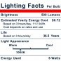 Explux Classic Full-Glass PAR20 LED Flood Light Bulbs, Dimmable, 3000K Bright...