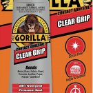 Gorilla Clear Grip Contact Adhesive, Waterproof, 3 ounce, Clear, (Pack of 1)