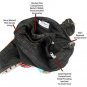 Blue Red Hobo Cotton Sling Cross Body Messenger Shoulder Bag Hippie Boho Bohe...