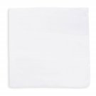 SelectedStyle 100% Pure Silk Pocket Square Solid Color White
